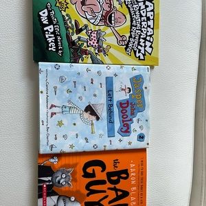 3 Chapter books captain underpants 10, John Dooley, bad Guys